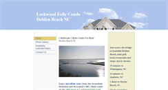 Desktop Screenshot of lockwoodfollyrental.com